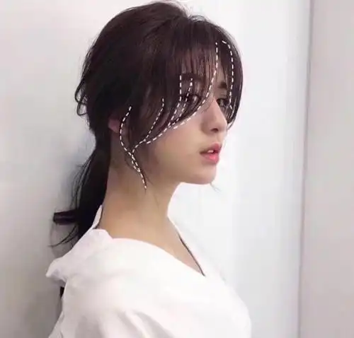 法式刘海留到什么长度最好?_爱美网发型