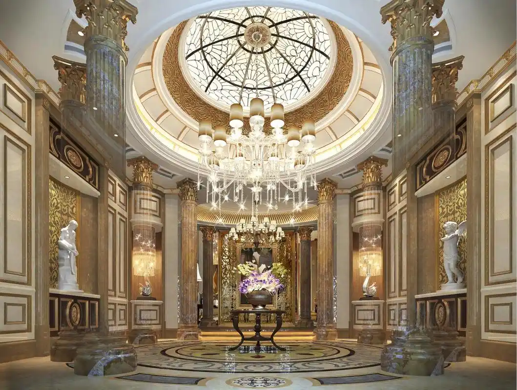 欧式古典 腾龙设计 客厅图片来自孔继民在西郊大公馆别墅法式宫殿的