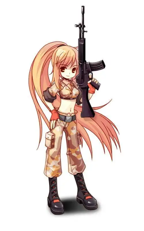 q版 特种兵 卡通特种兵 士兵 战士 漫画