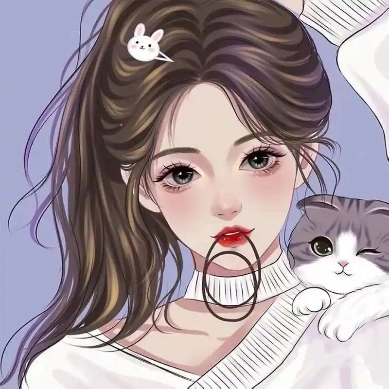 手绘头像定制漫画卡通人物ins微信头像 你发照片我来画,画画不免费哦