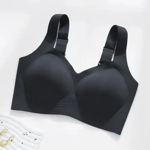 秋冬内衣女大胸显小聚拢无痕显瘦胸衣收副乳防下垂大码胖mm200斤