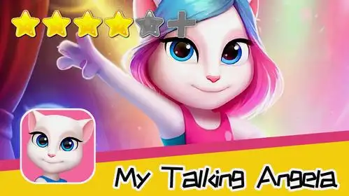 手游酷玩:休闲类游戏《会说话的安吉拉》的视频合集