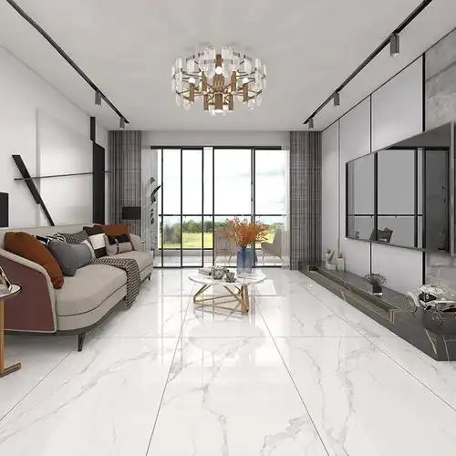 广东佛山瓷砖地砖750x1500亮光通体大理石防滑防磨地板砖客厅灰色