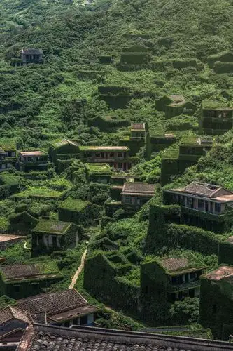 绿野仙踪 嵊山岛的无人村 by @纸purple ,图虫同名