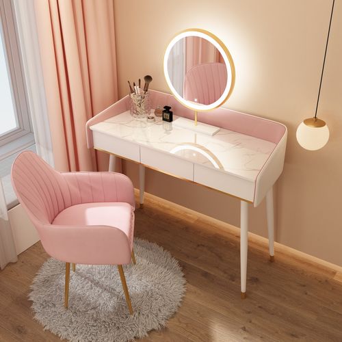 卡拉魔法梳妆台网红ins风化化妆桌小户型卧室梳妆台