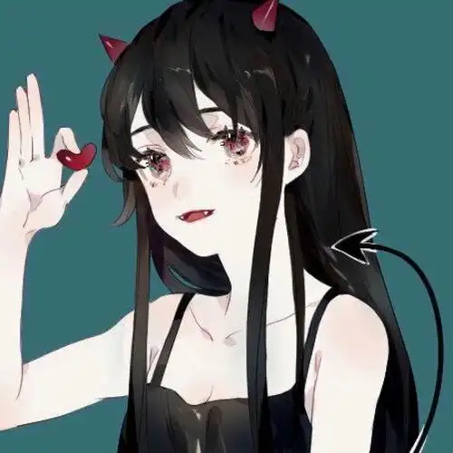 二次元动漫头像女生漫头#冷瞳