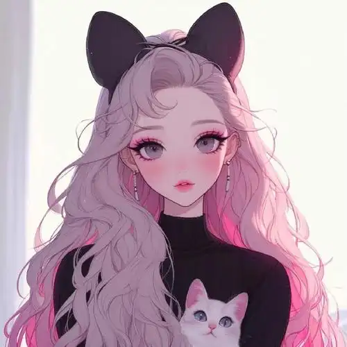 可爱头像##无水印头像##可爱头像##ai绘图##女生头像##好看的藕孩