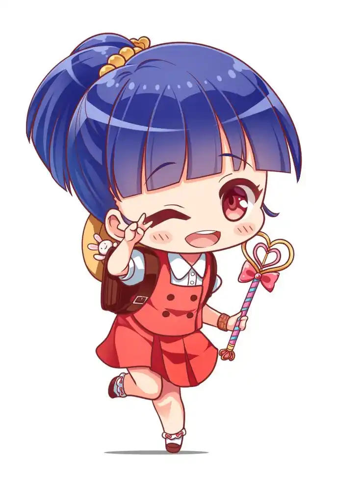 插画:q版的动漫人物,你们知道都是谁吗