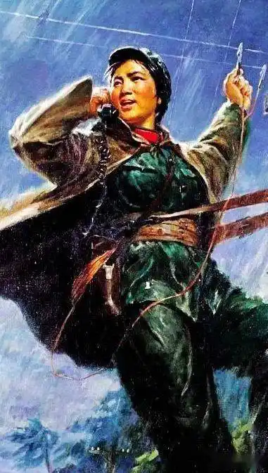 那时候的女兵真美