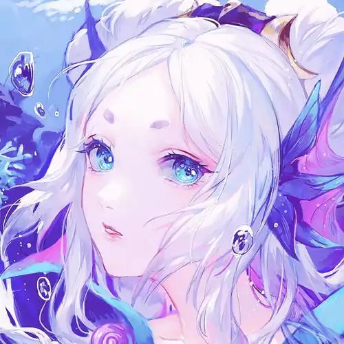 二次元女生头像萌动漫卡通影