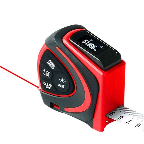 卷尺高精度激光家用测量量尺红外线电子数显测距测距仪