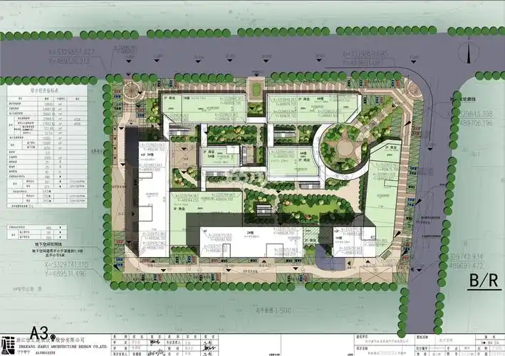 高科商业中心(嘻游城)总平面图