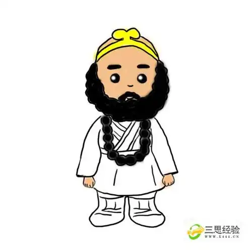 儿童简笔画之沙和尚怎么画优质