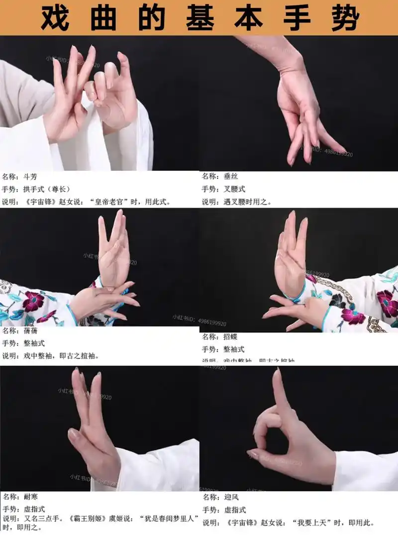干货50种戏曲的基本手势