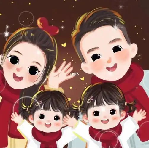 当了妈妈有了两个女儿后