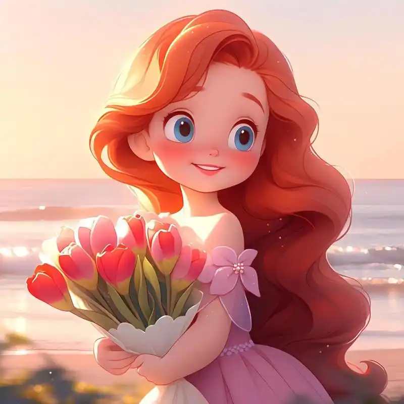 可爱到冒泡01迪士尼公主q版头像