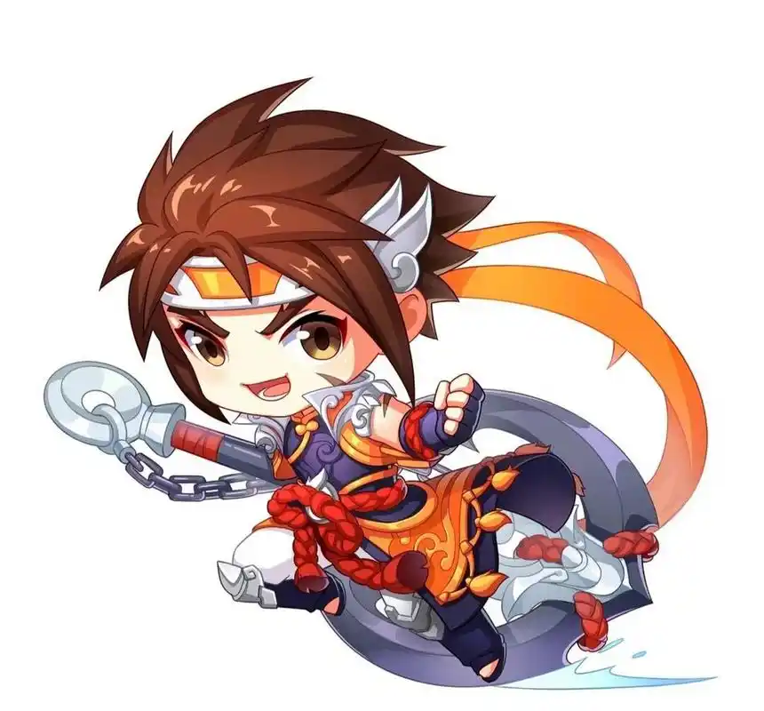 q版动漫男生全身图片分享