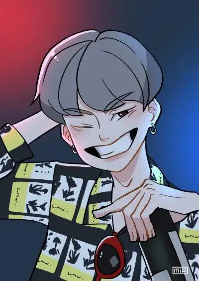 闵玧其手绘,搜图不易,留图请点赞,专辑内所有图片均有才阿米所绘,我