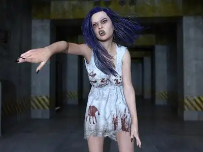 打灯笼的女僵尸图片