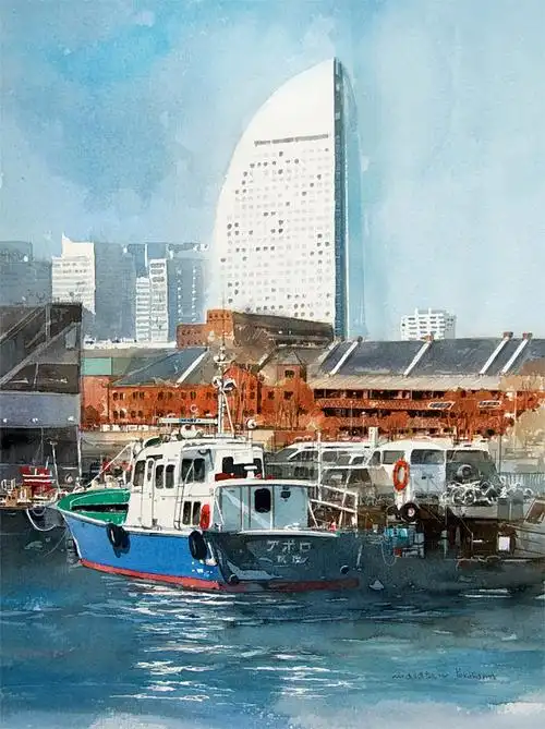 阿部智幸(日本) 水彩画(77p)