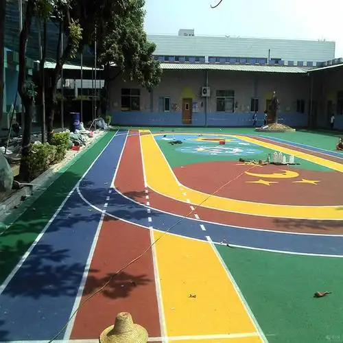 首页 运动场施工 幼儿园地面 惠城幼儿园塑胶地板 幼儿园epdm颗粒篮球