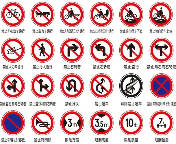 广大交通标志牌铝板反光交通标识牌道路指示牌限高限速牌可定做