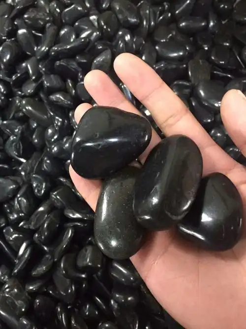 黑色精品鹅卵石