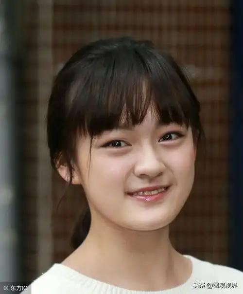 中国台湾00后女演员拿过金马奖最佳女配角陈文淇长得有点特别