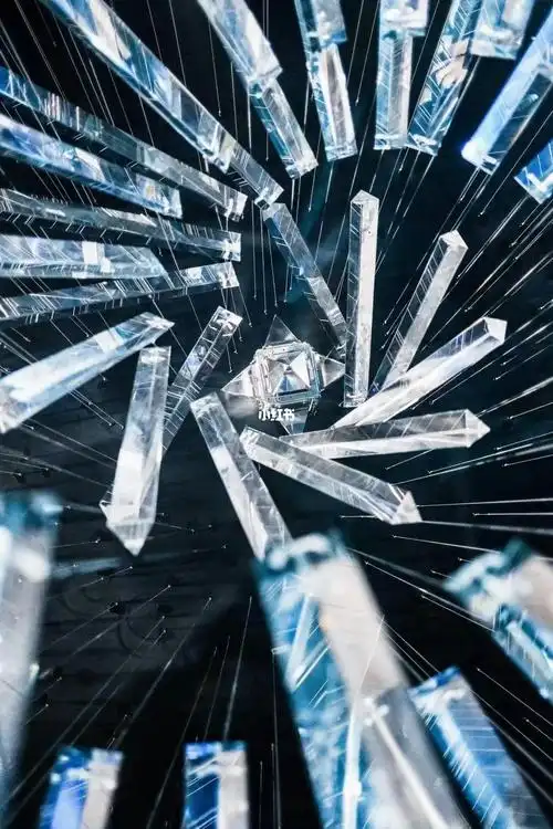 坠入星空艺术玻璃装置