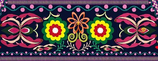 云南巍山彝族刺绣纹样万花筒|影视|其他影视|梦几月醒几年 - 原创作品