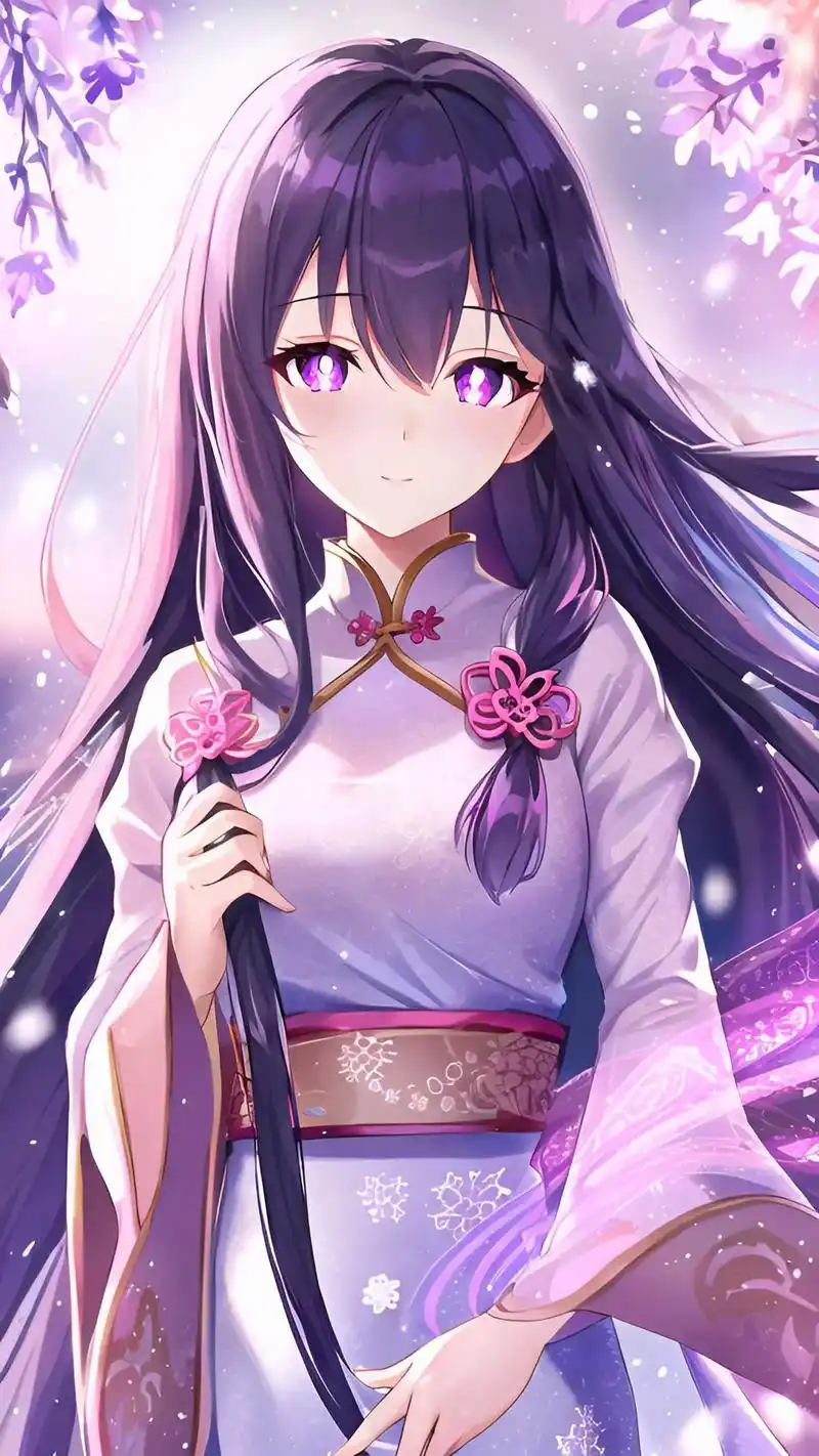 二次元少女,冰雪宝贝.#醒图 #二次元少女 #二次元ai绘画 - 抖音