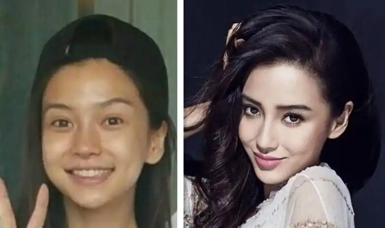 当红明星卸妆前后大对比,关晓彤老10岁,baby愣是没认出来!