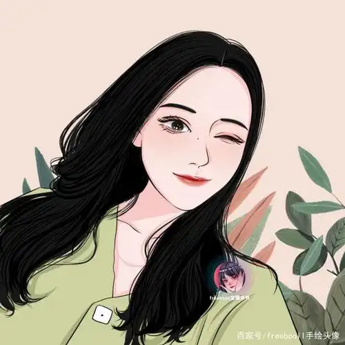 手绘微信头像定制‖写实温柔系列,仙女手绘,超美的单人头像!