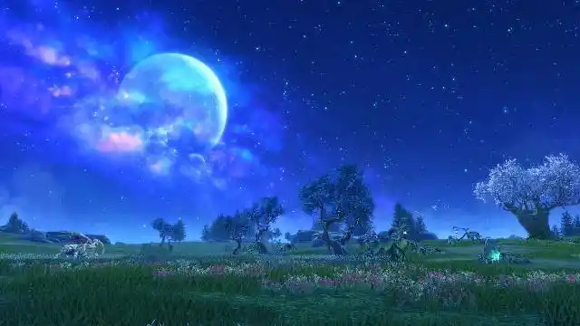 剑灵的原风景(夜幕风之平原)