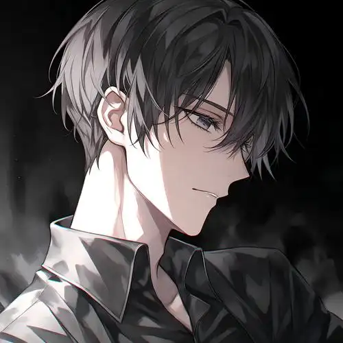 黑暗系男生头像