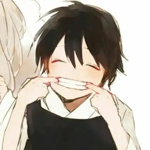 二次元男生笑容头像-二次元头像-爱聚微信qq空间大杂烩