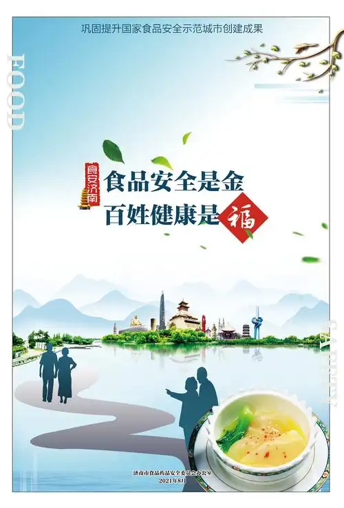 全力打造食安济南升级版系列海报一