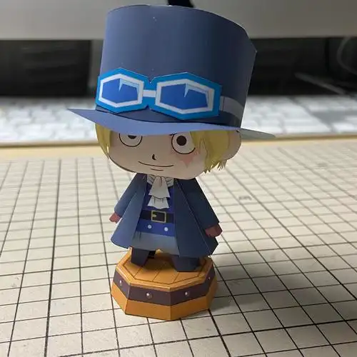 模型宅漫社纸工坊3d手工索隆路飞海贼王diy动漫游戏纸模