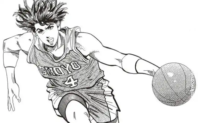 还原形状练习,临摹漫画角色【灌篮高手】