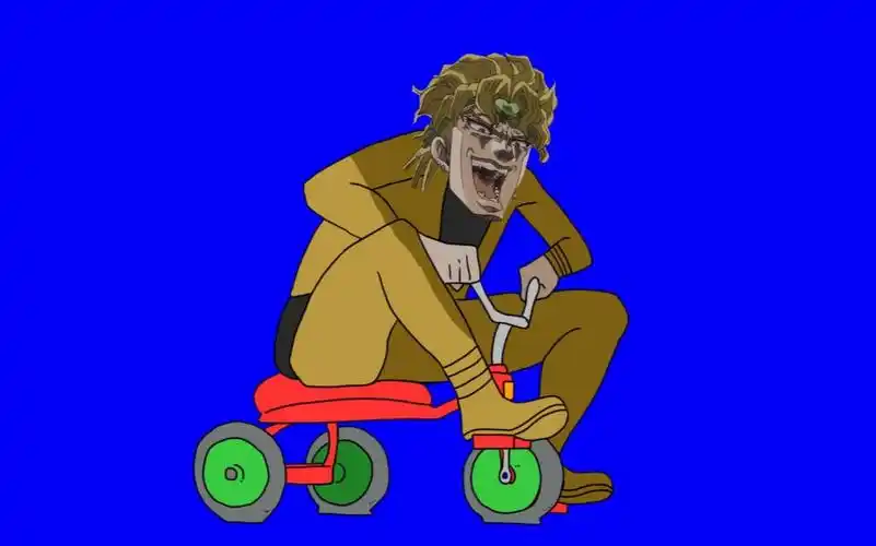 活动作品jojo骑儿童车的diobb使用例