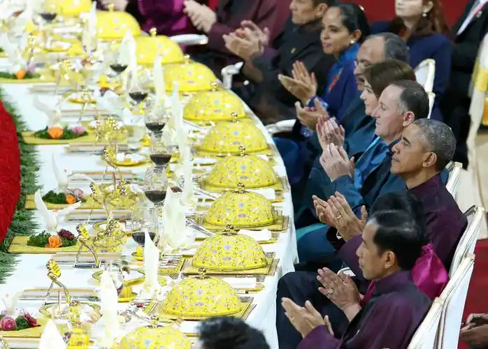 据悉,高淳陶瓷曾多次亮相于国宴之中.