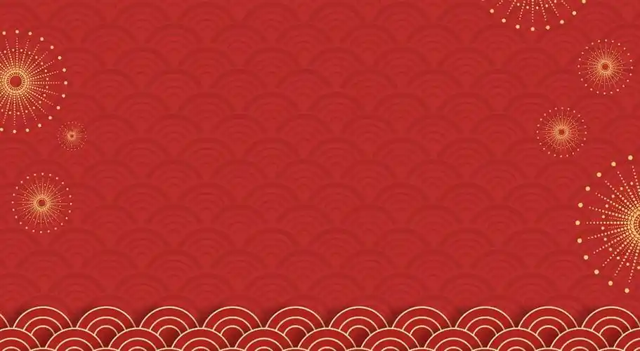 创意商务科技红色海报背景免抠素材