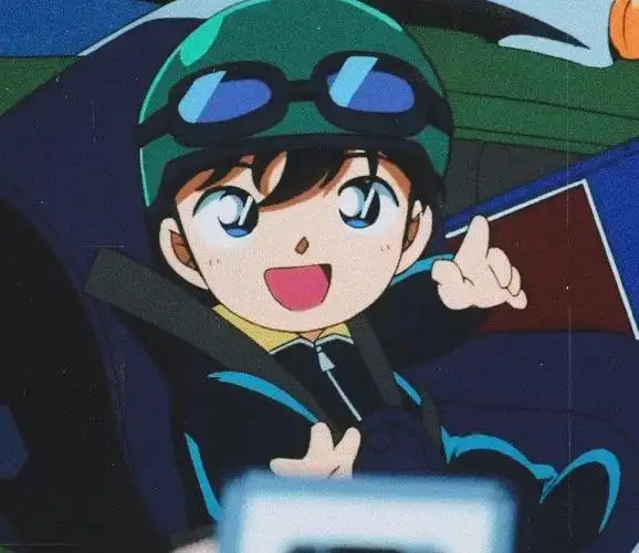 工藤新一小时候也太可爱了吧!