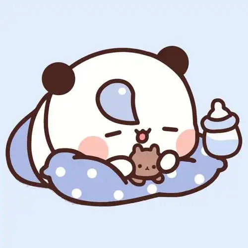 布  #一二布布当然是和一二布布一起睡觉觉啦9898小奶瓶太可爱啦