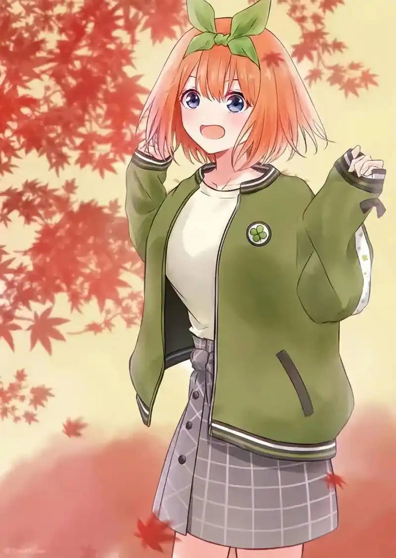 四叶小天使!#动漫 #二次元 #动漫老婆 #五等分的花嫁 # - 抖音