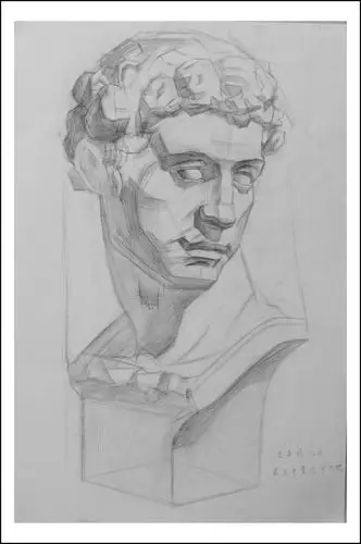 俞嘉琦 四级 素描