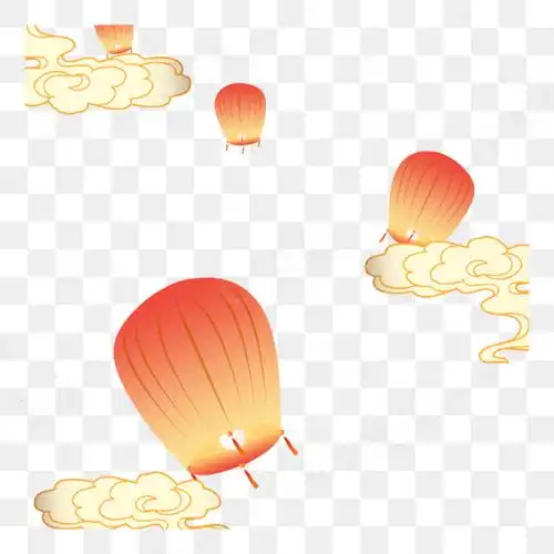 手绘祥云装饰png免扣素材中国风古风传统花纹海报边框图片 - 免抠元素