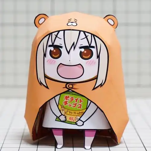 纸模diy手工动漫制作视频游戏模型干物妹小建筑