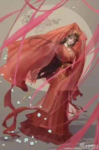 最美不过中国红动漫中那些着一袭红嫁衣的新娘真心美到爆