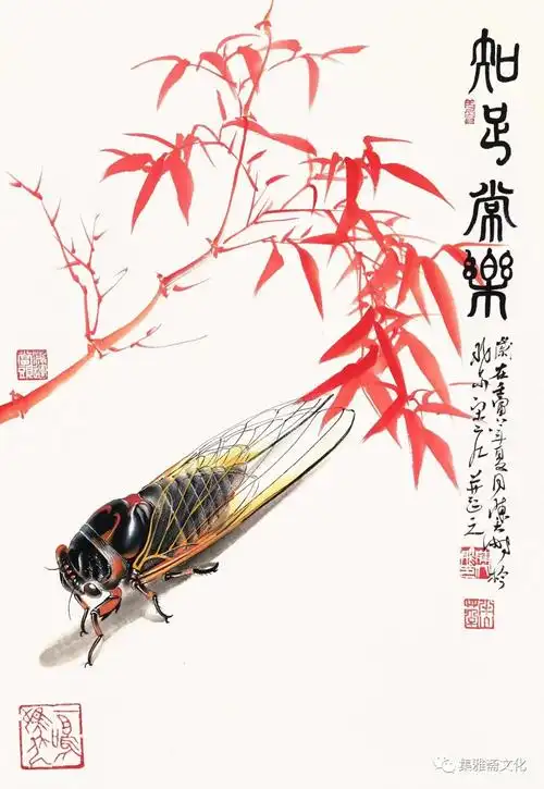 中国画蝉第一人——陈大鹏新作欣赏
